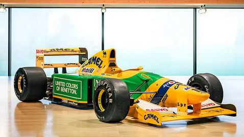 5 милиона евро за болида, с който Михаел Шумахер взе първата си победа