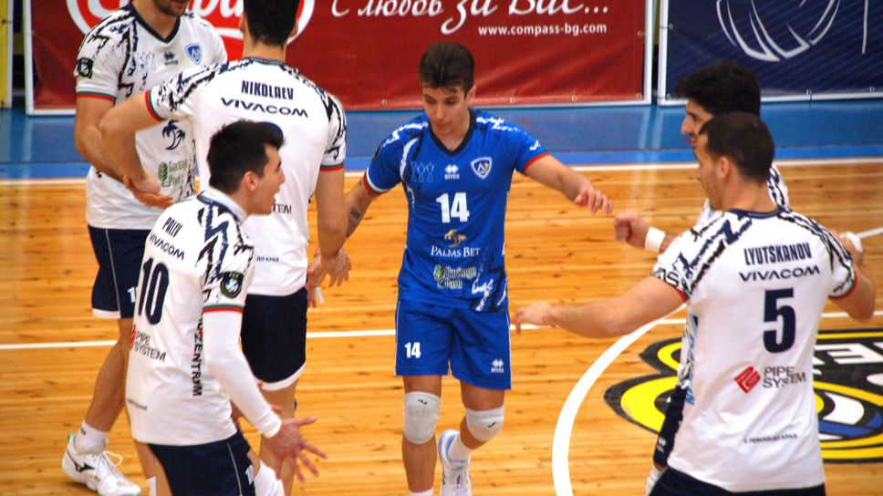 Левски удари Монтана и излезе начело в efbet Супер Волей