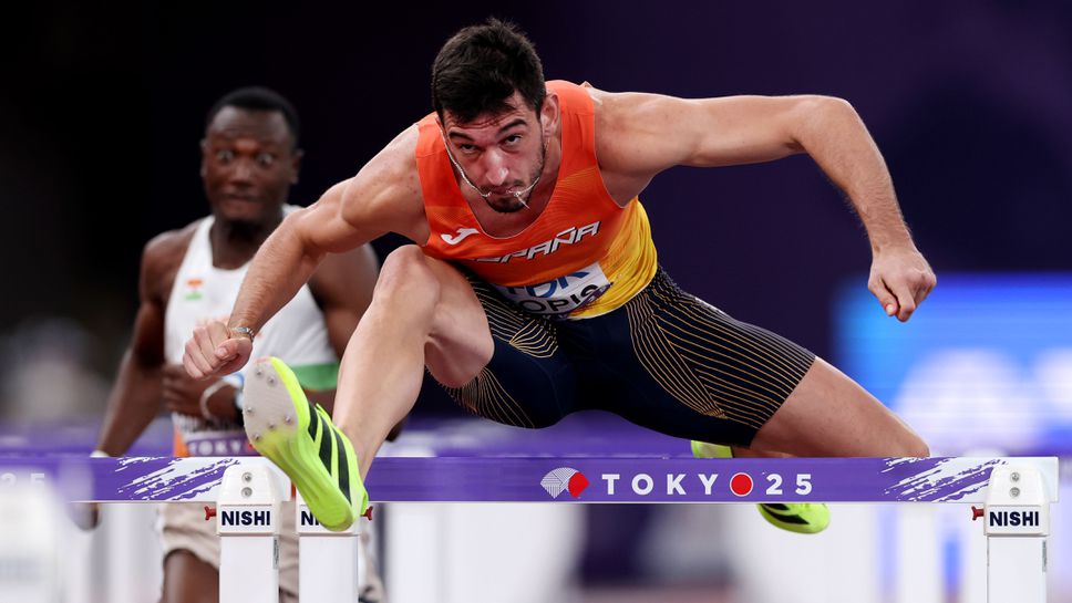 Сребърният медалист на 110 метра с препятствия от Европейското първенство