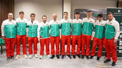 Оптимизъм в националния отбор преди битката с Белгия за Купа "Дейвис"