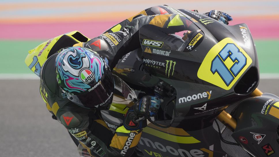 Италианец с първа победа на старта на сезона в Moto2