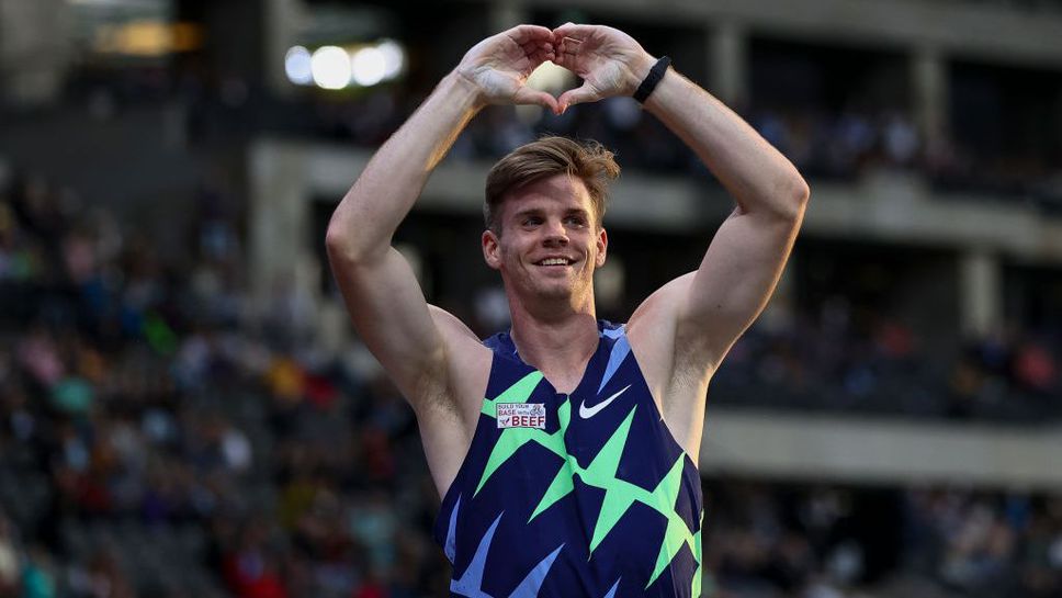 Крис Нилсен е първият над 6 метра в овчарския скок през 2025 г.