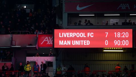  Рекордите на Ливърпул и антирекордите на Манчестър Юнайтед след 7:0 на 