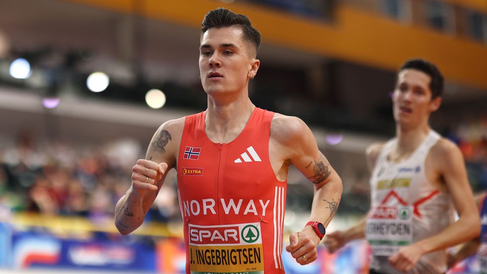 Ингебригтсен тръгна безпроблемно към трета европейска титла на 1500 м