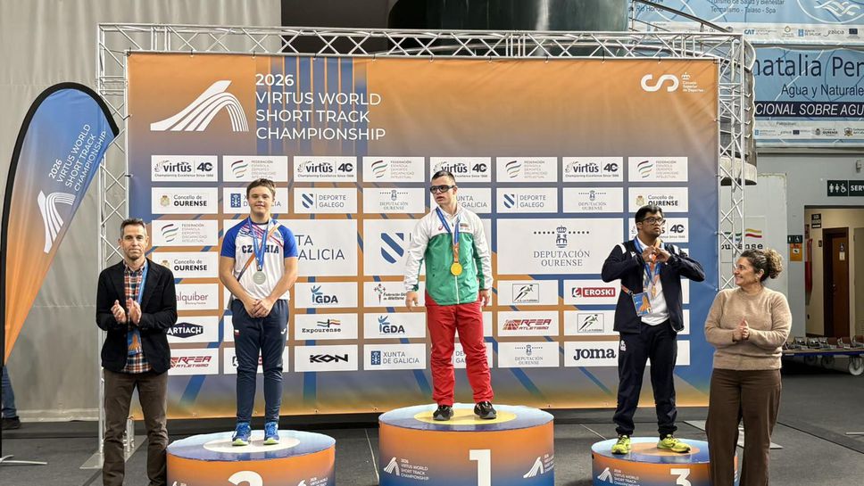 България със злато на СП по лека атлетика за спортисти с интелектуални затруднения Virtus