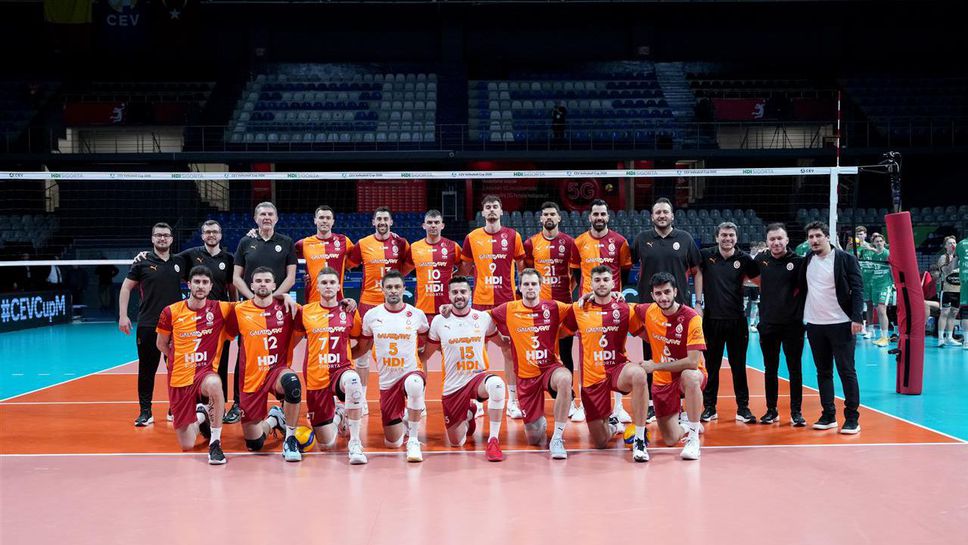 Георги Татаров и Галатасарай с драматична загуба в първия 1/4-финал за Купата на CEV