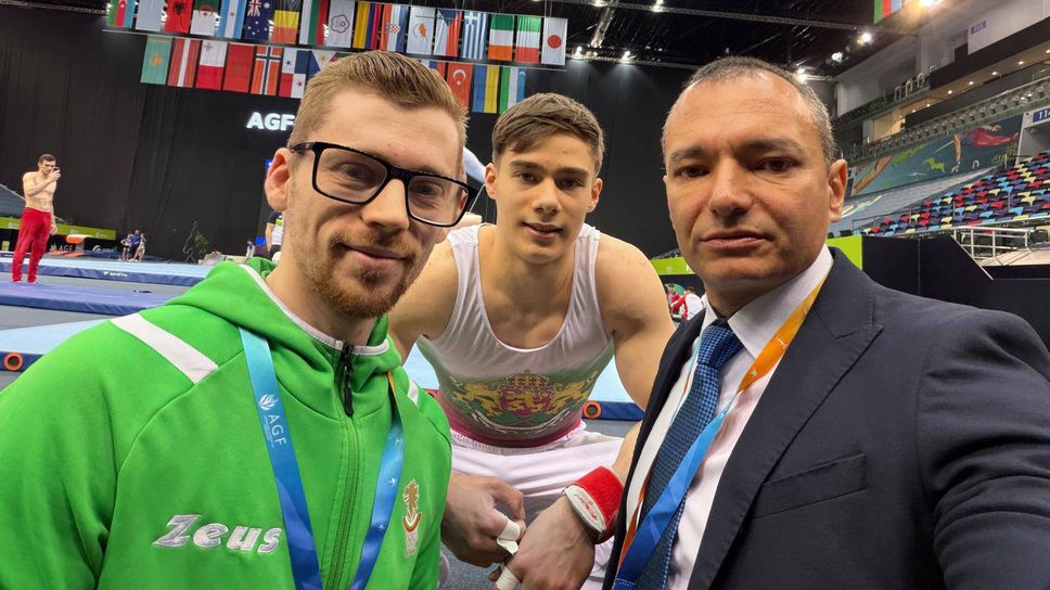 Давид Иванов се класира за финала на кон с гривни на Световната купа в Баку