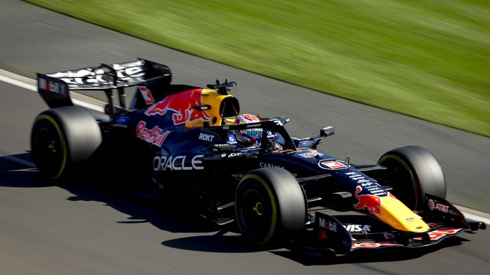 Макс Верстапен е повредил болида при излитането си от пистата