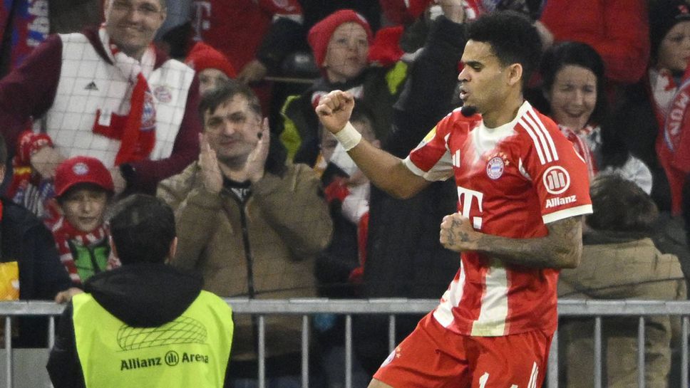 Байерн 2:0 Гладбах, Лаймер удвои в края на първата част