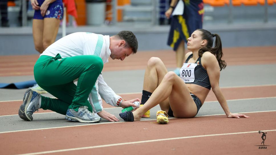 Най добрата българска атлетка Пламена Миткова е с тежка контузия