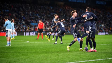 Щастлив рикошет в последните секунди спря пропадането на Реал Мадрид