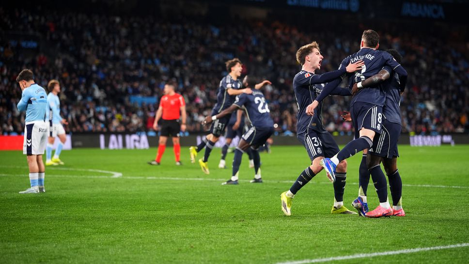 Щастлив рикошет в последните секунди спря пропадането на Реал Мадрид