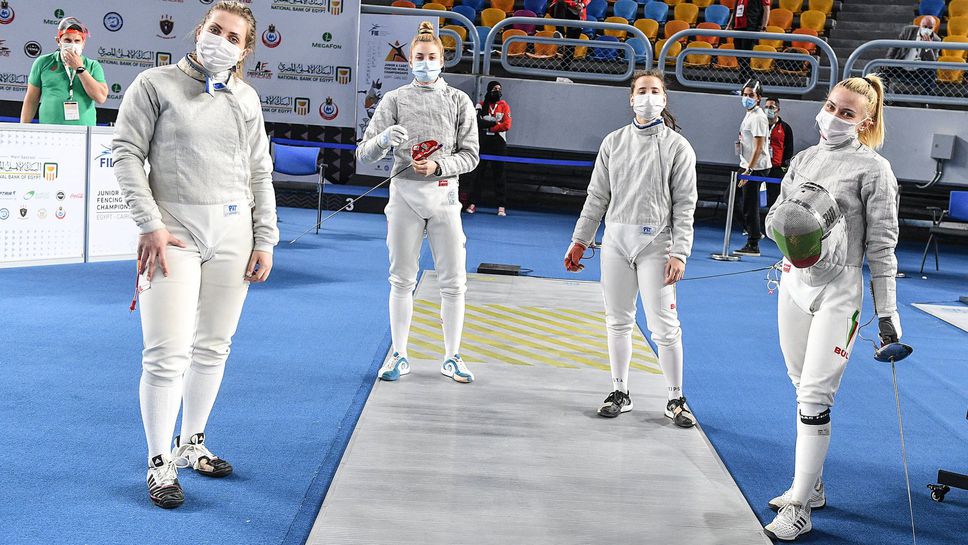 Девойките ни пети отборно на сабя на Световното по фехтовка