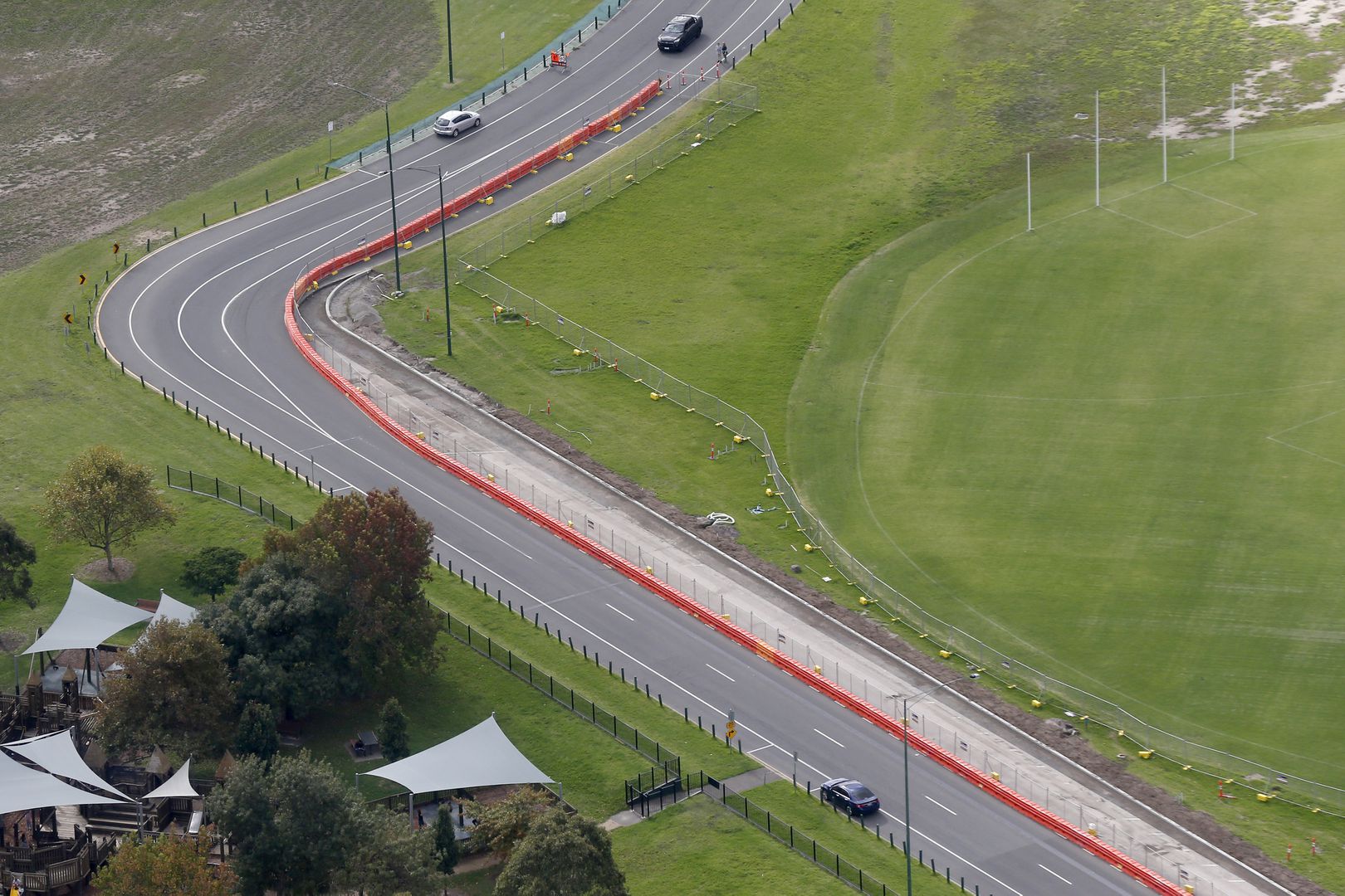 Обновената "Албърт парк" в Мелбърн