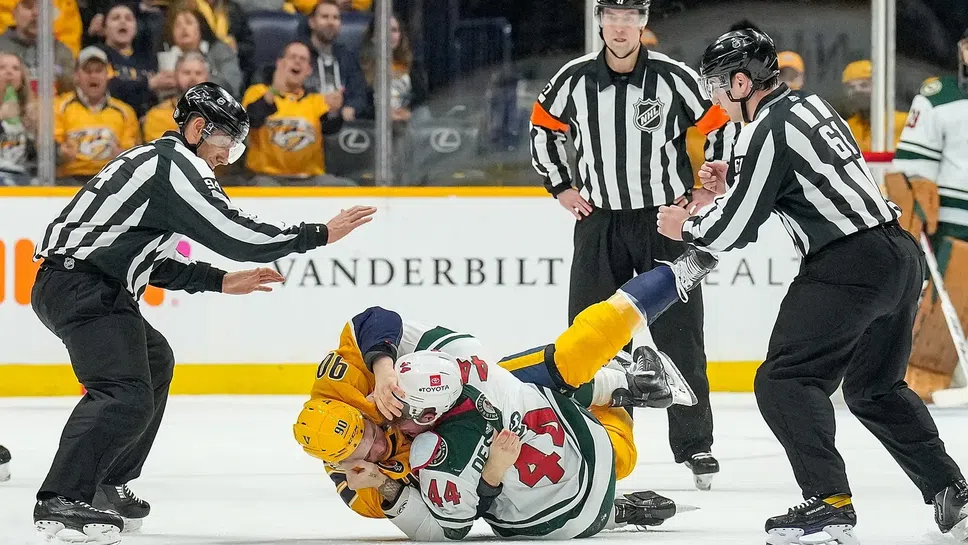 Първи хеттрик на Райън Йохансен в НХЛ помогна на Нешвил за победа над Минесота