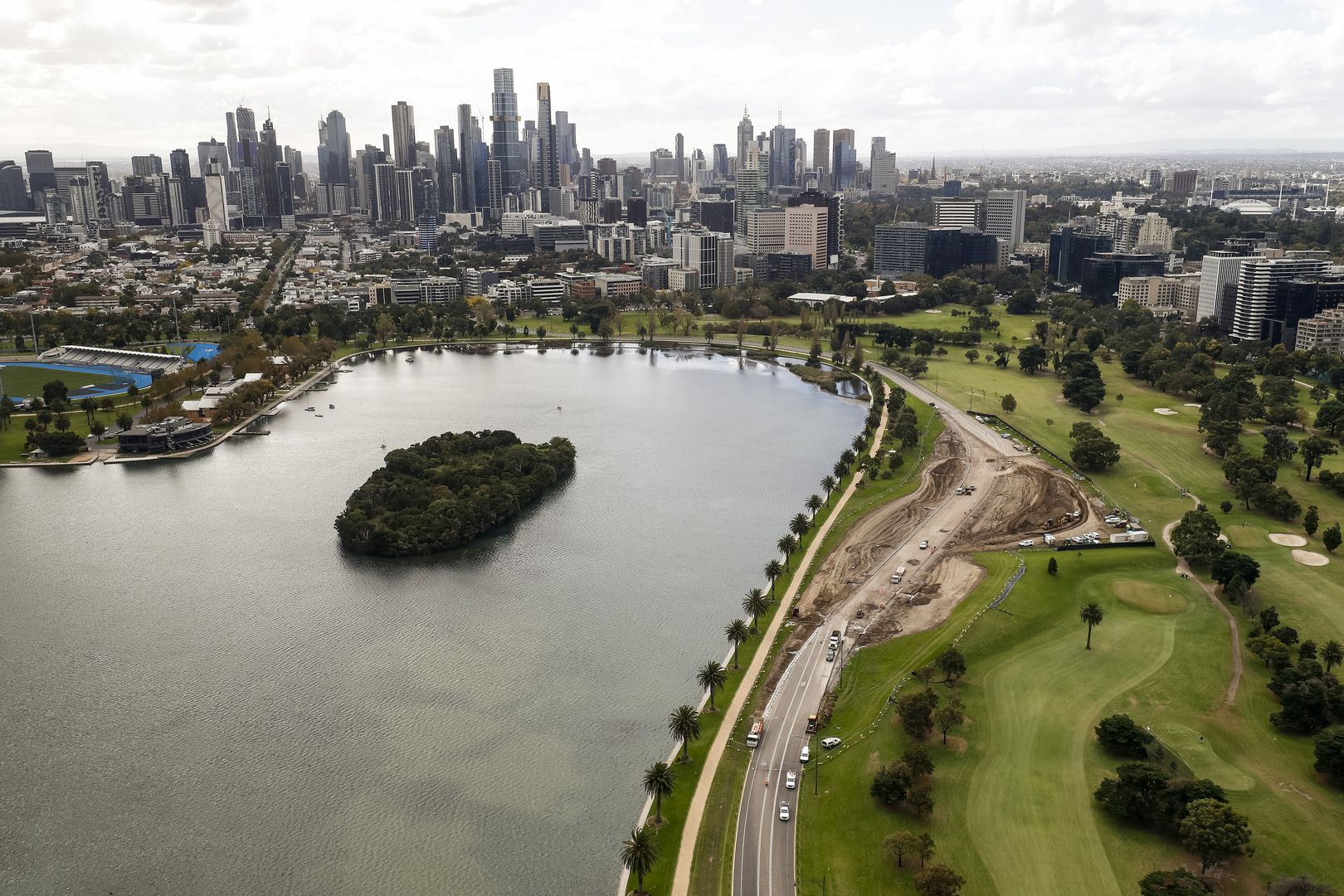 Обновената "Албърт парк" в Мелбърн