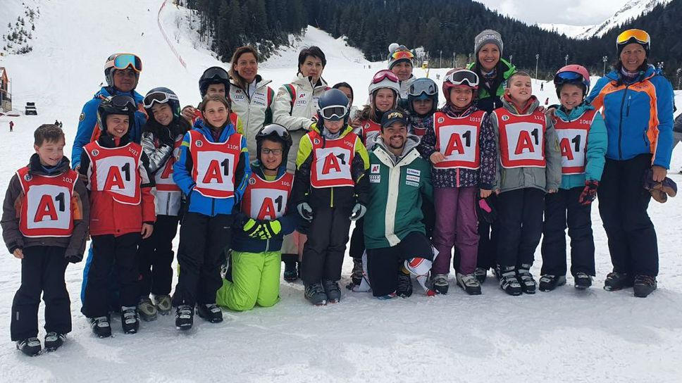 Алберт Попов надъха млади таланти