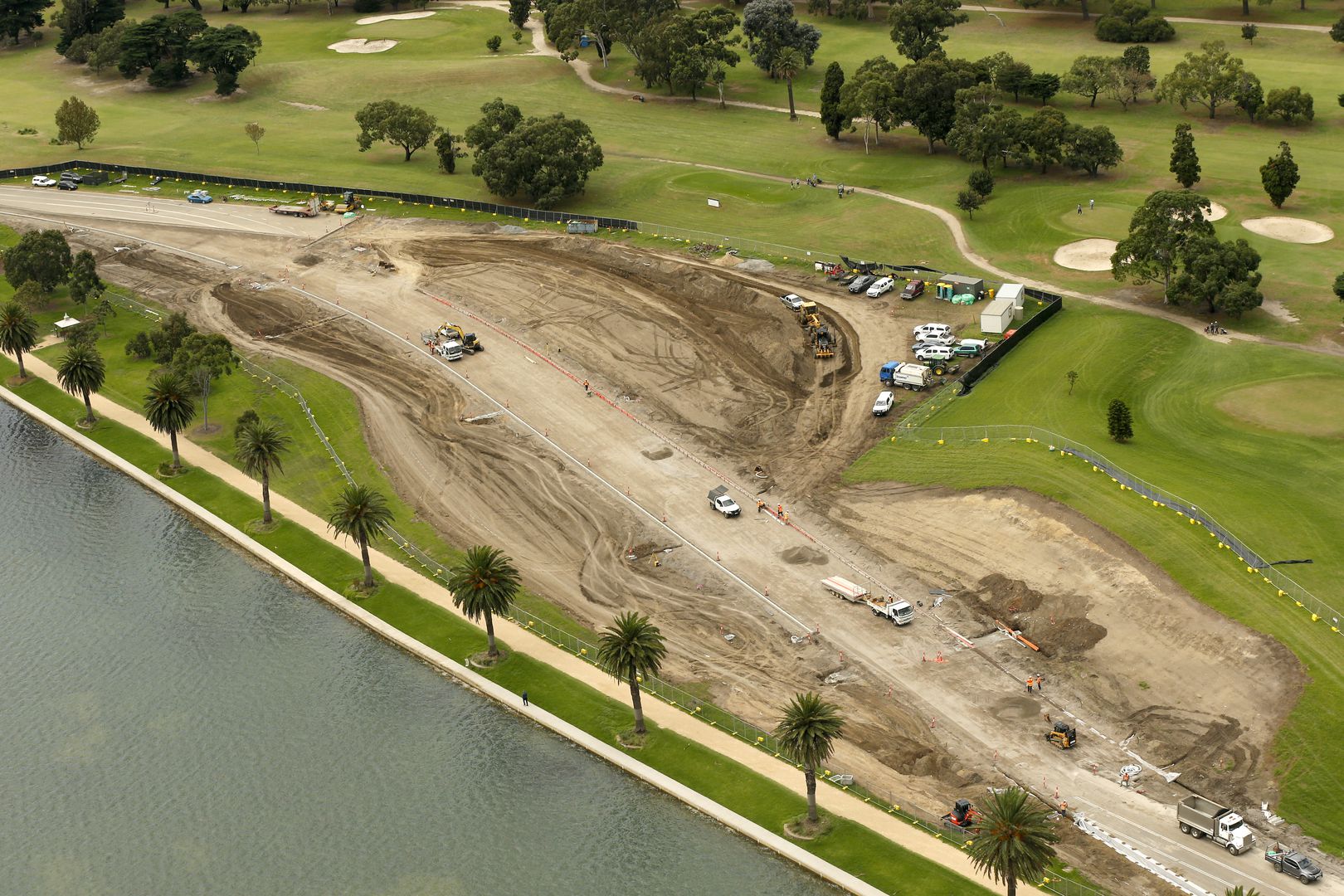 Обновената "Албърт парк" в Мелбърн