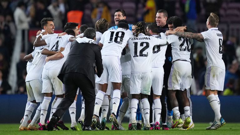 Редица биши звезди на Реал Мадрид изразиха в социалните мрежи