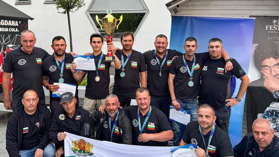 Националният отбор на България по спортен риболов на пъстърва с