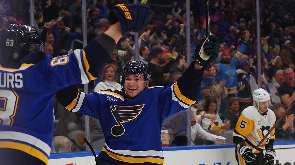 Сейнт Луис Блус постигна 12 а поредна победа което е клубен