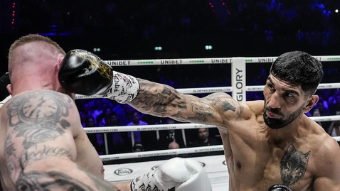 9 нокаута в първия кръг на турнира в тежка категория на Glory