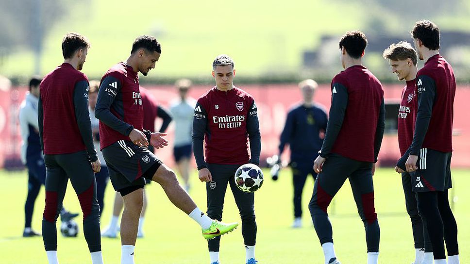 Трима от контузените в Арсенал подновиха тренировки, но проблемите за Артета остават