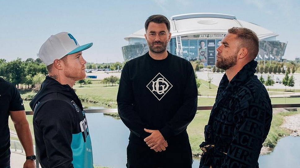 Канело и Сондърс пристигнаха в Арлингтън! 70 000 фена ще гледат битката (видео)