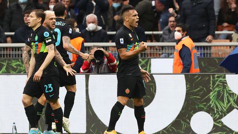 Лаутаро вдъхнови Интер за голям обрат и надеждите на "нерадзурите" са живи