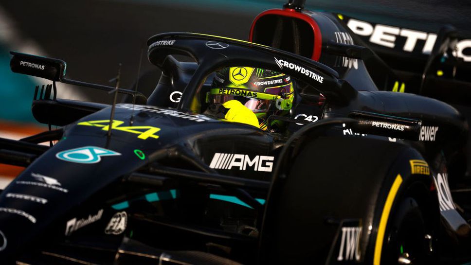 Хамилтън след втората тренировка в Маями: Все едно карахме колата от миналата година