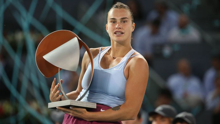 Шампионката от Откритото първенство на Австралия Арина Сабаленка Беларус спечели