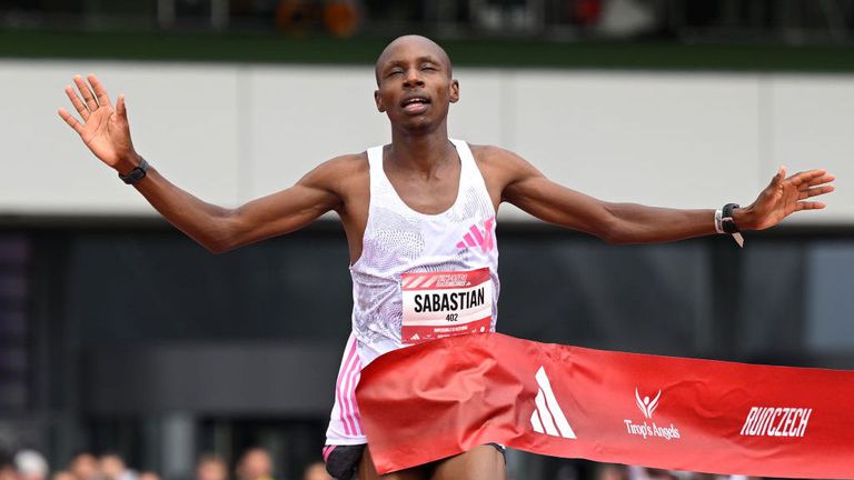 Страхотно бягане на 10 км при мъжете се получи на