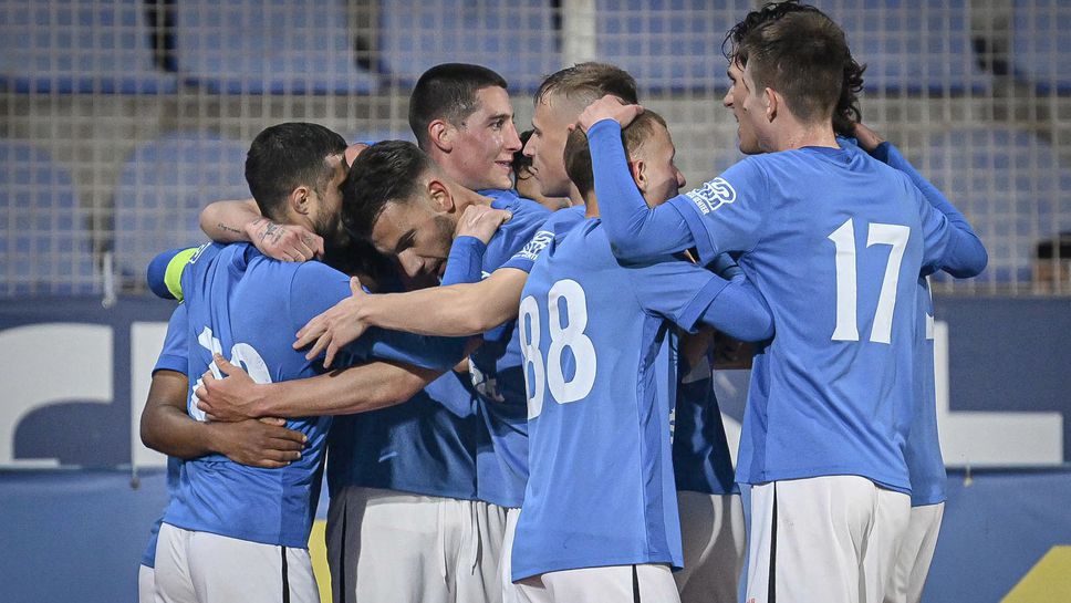 Спартак (Варна) 1:0 Добруджа, начало на втората част