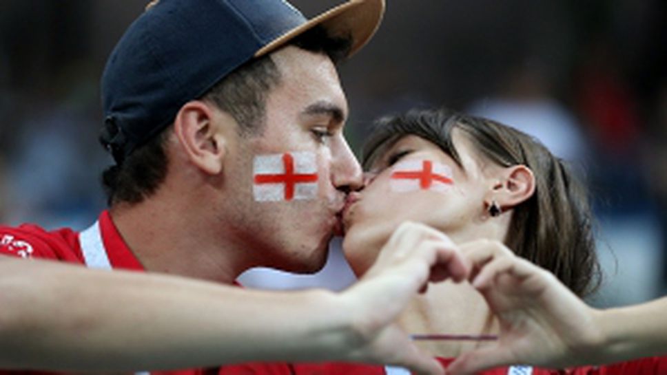 Феновете на Англия срещу Тунис