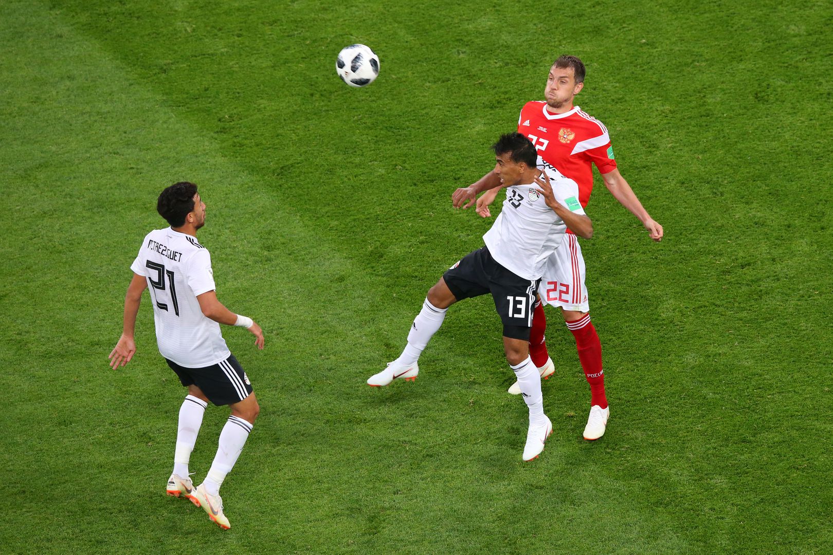 Русия - Египет 3:1