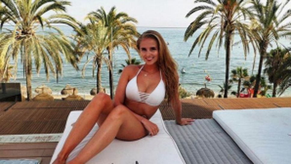 Софи Кристин - красивата приятелка на Берн Лено