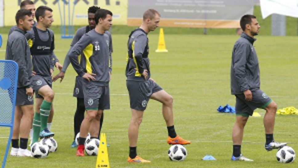 Първа тренировка на Антон Недялков в Лудогорец