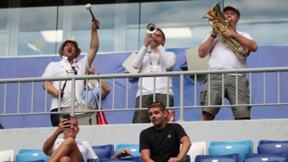 Феновете на Англия срещу Швеция