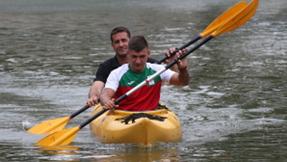 Демонстрация на националите по кану-каяк