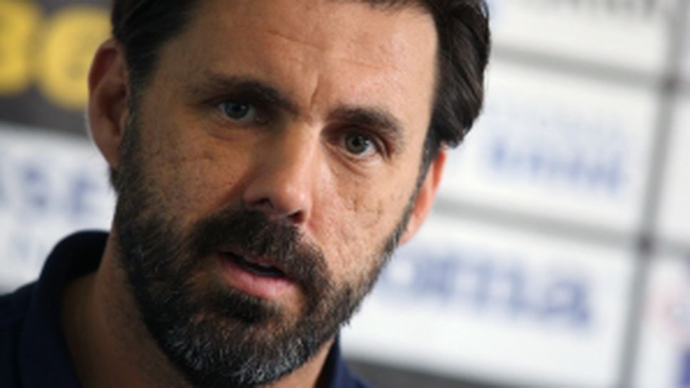 Пресконференция на Желко Копич преди мача със Славия