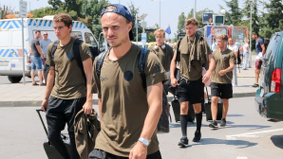 Копенхаген пристига на Терминал 1 за мача си с ЦСКА-София