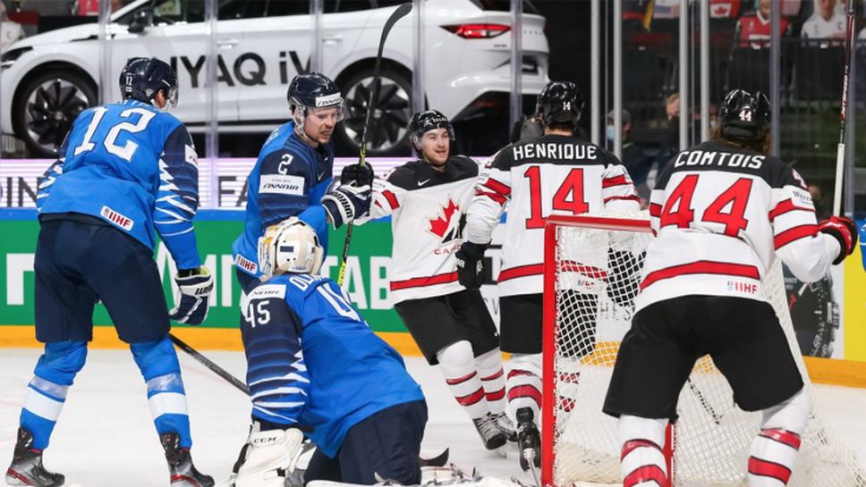 Канада стъпи на световния връх в хокея на лед