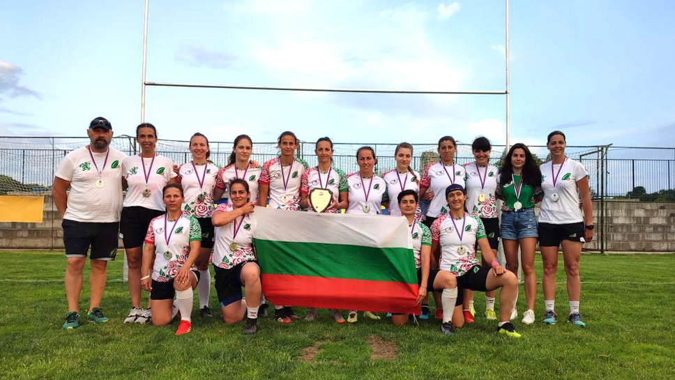 Сребърни медали и място в Топ 20 на Европа за женския ни национален отбор по ръгби 7