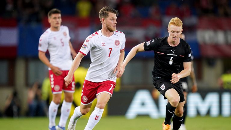  Дания съсече Австрия с хубав гол в закъснелия мач във Виена 