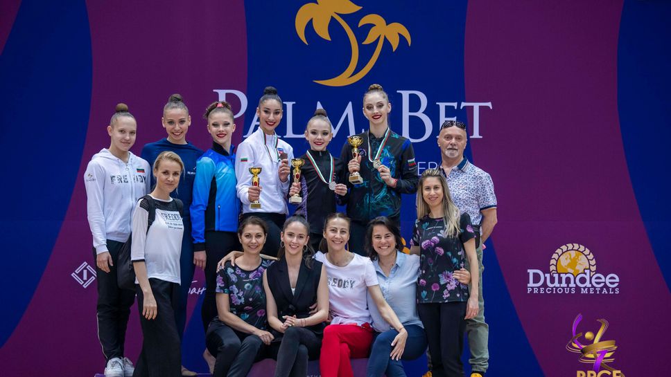 82 медала за България в художествената гимнастика от началото на сезон 2022