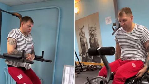 Александър Емеляненко се завърна в залата