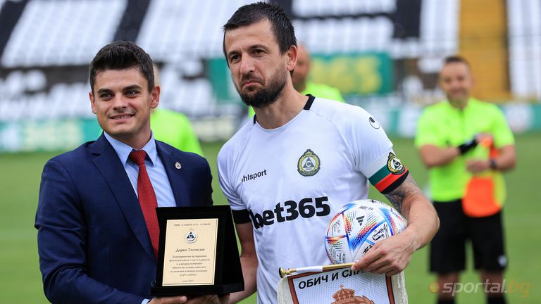 Дарко Тасевски изигра последните си минути в професионалния футбол 39 годишният