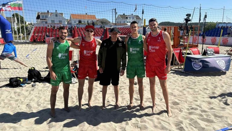 България загуби от Естония на турнира за Купата на нациите по плажен волейбол