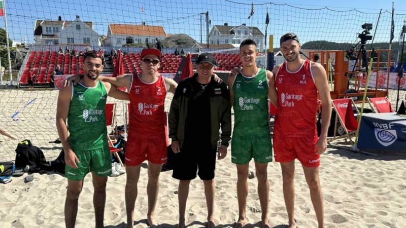 България загуби от Естония на турнира за Купата на нациите по плажен волейбол