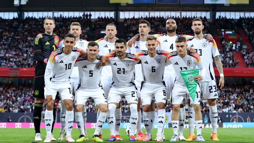 Германия 0:0 Гърция, начало на мача